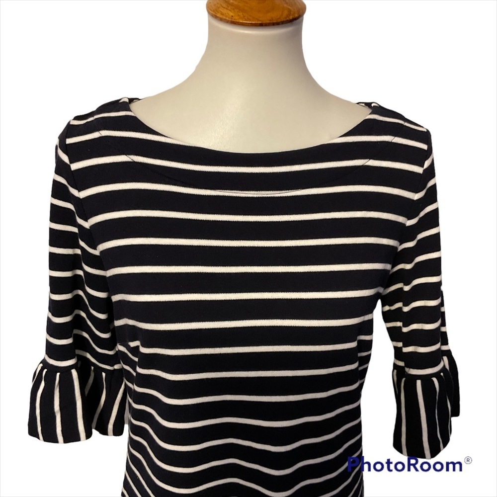 Talbots striped dressed - Picture 3 of 5